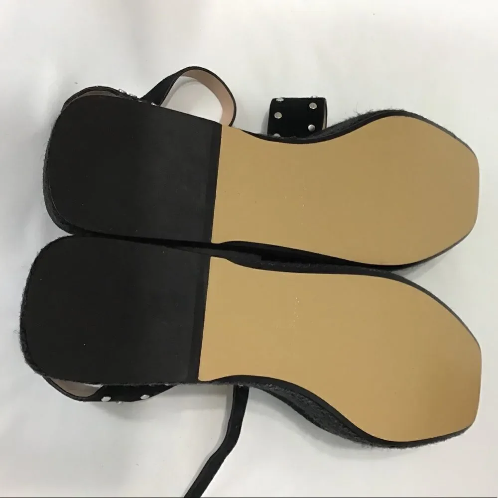 Charles David Collection Madeira Chunky Heel Platform Sandal New Size 10